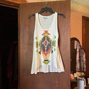 Wrangler flare bottom tank top, size M.